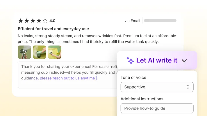 TrustShop 3.6: Reply Smarter with AI